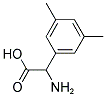 2-氨基-2-(3,5-二甲基苯基)乙酸 结构式