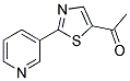 1-[2-(3-PYRIDINYL)-1,3-THIAZOL-5-YL]-1-ETHANONE 结构式