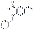 4-BENZYLOXY-3-NITROBENZALDEHYDE 结构式