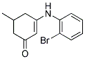 3-((2-BROMOPHENYL)AMINO)-5-METHYLCYCLOHEX-2-EN-1-ONE 结构式