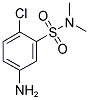 5-AMINO-2-CHLORO-N,N-DIMETHYL-BENZENESULFONAMIDE 结构式