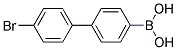 4'-BROMO-4-BIPHENYLBORONIC ACID 结构式