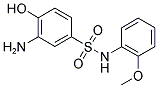 3-AMINO-4-HYDROXY-N-(2-METHOXY-PHENYL)-BENZENESULFONAMIDE 结构式