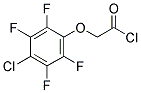 (4-CHLORO-2,3,5,6-TETRAFLUOROPHENOXY)ACETYL CHLORIDE 结构式