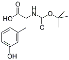 BOC-DL-M-TYROSINE 结构式