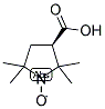 (-)-3-Carboxy-2,2,5,5-tetraMethylpyrrolidinyl-1-oxy 结构式