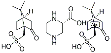 2-(S)-哌嗪羧酸 2 CSA 结构式