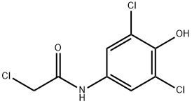 2',3,5-TRICHLORO-4-HYDROXYACETANILIDE 结构式