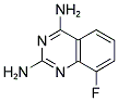 2,4-DIAMINO-8-FLUOROQUINAZOLINE 结构式