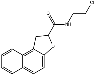 N-(2-CHLOROETHYL)-1,2-DIHYDRONAPHTHO[2,1-B]FURAN-2-CARBOXAMIDE 结构式