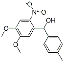 (4,5-DIMETHOXY-2-NITRO-PHENYL)-P-TOLYL-METHANOL 结构式