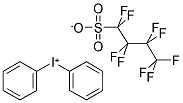 DIPHENYLIODONIUM PERFLUORO-1-BUTANESULFONATE 结构式