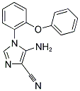 5-AMINO-1-(2-PHENOXYPHENYL)-1H-IMIDAZOLE-4-CARBONITRILE 结构式