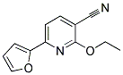 2-Ethoxy-6-(2-furyl)nicotinonitrile 结构式