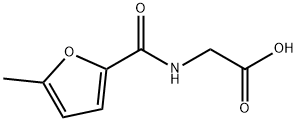 [(5-METHYL-FURAN-2-CARBONYL)-AMINO]-ACETIC ACID 结构式