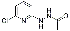 N'-(6-CHLORO-2-PYRIDINYL)ACETOHYDRAZIDE 结构式