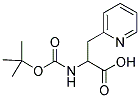 2-TERT-BUTOXYCARBONYLAMINO-3-PYRIDIN-2-YL-PROPIONIC ACID 结构式