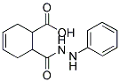 6-[(2-Phenylhydrazino)carbonyl]-3-cyclohexene-1-carboxylic acid 结构式