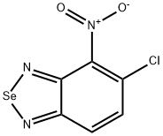 5-CHLORO-4-NITRO-2,1,3-BENZOSELENADIAZOLE 结构式