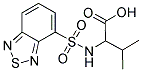 2-[(2,1,3-苯并噻二唑-4-基磺酰基)氨基]-3-甲基丁酸 结构式