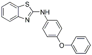 BENZOTHIAZOL-2-YL-(4-PHENOXY-PHENYL)-AMINE 结构式