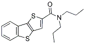 N,N-DIPROPYLTHIENO[3,2-B][1]BENZOTHIOPHENE-2-CARBOXAMIDE 结构式