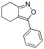 3-Phenyl-4,5,6,7-tetrahydro-2,1-benzisoxazole 结构式