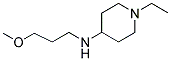 (1-ETHYL-PIPERIDIN-4-YL)-(3-METHOXY-PROPYL)-AMINE 结构式