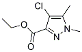 4-CHLORO-1,5-DIMETHYL-1 H-PYRAZOLE-3-CARBOXYLIC ACID ETHYL ESTER 结构式