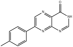 7-(4-Methylphenyl)pteridin-4-ol 结构式