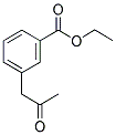 3-(2-OXO-PROPYL)-BENZOIC ACID ETHYL ESTER 结构式