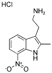 2-(2-METHYL-7-NITRO-1H-INDOL-3-YL)ETHANAMINE HYDROCHLORIDE 结构式