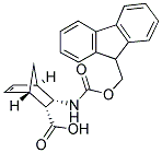 FMOC-3-ENDO-AMINOBICYCLO[2.2.1]HEPT-5-ENE-2-ENDO-CARBOXYLIC ACID 结构式