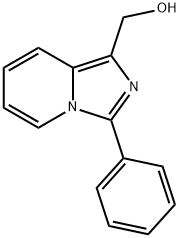 (3-PHENYLIMIDAZO[1,5-A]PYRIDIN-1-YL)METHANOL 结构式