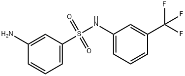 3-AMINO-N-(3-TRIFLUOROMETHYL-PHENYL)-BENZENESULFONAMIDE 结构式