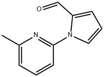 1-(6-METHYL-PYRIDIN-2-YL)-1H-PYRROLE-2-CARBALDEHYDE 结构式