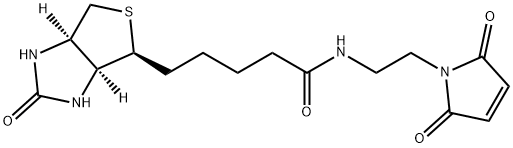 N-BIOTINYL-N'-MALEIMIDO-ETHYLENEDIAMINE 结构式