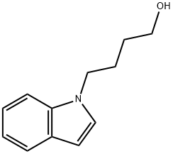 4-(1H-INDOL-1-YL)BUTAN-1-OL 结构式