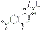 BOC-2,4-DINITRO-DL-PHENYLGLYCINE 结构式