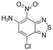 7-CHLORO-4-NITRO-2,1,3-BENZOTHIADIAZOL-5-AMINE 结构式