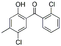 2',5-DICHLORO-2-HYDROXY-4-METHYLBENZOPHENONE 结构式