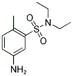 5-AMINO-N,N-DIETHYL-2-METHYL-BENZENESULFONAMIDE 结构式