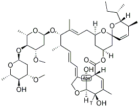 AVERMECTIN B1A, [5-3H] 结构式