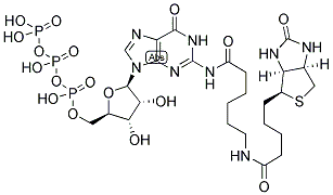 BIOTIN-11-GTP 结构式