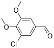 3-CHLORO-4,5-DIMETHOXYBENZALDEHYDE 结构式