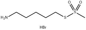 5-AMINOPENTYL METHANTHIOSULFONATE HYDROBROMIDE 结构式