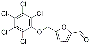 5-Pentachlorophenyloxymethyl-furan-2-carbaldehyde 结构式