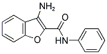 3-Amino-N-phenyl-1-benzofuran-2-carboxamide 结构式