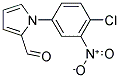 1-(4-氯-3-硝基苯基)-1H-吡咯-2-甲醛 结构式