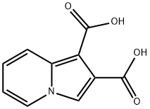 1,2-Indolizinedicarboxylic acid 结构式